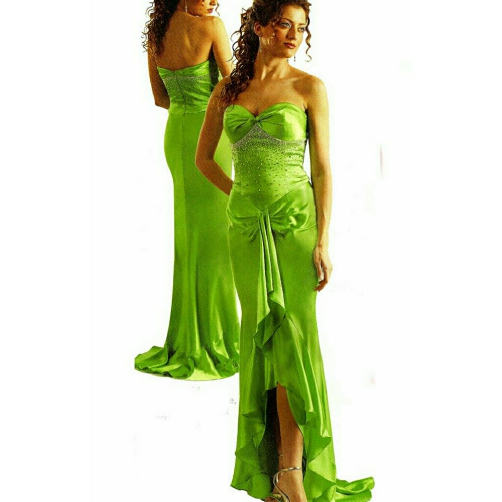 Green formal by Precious Formals